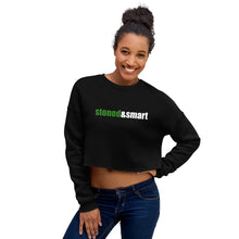 Load image into Gallery viewer, Stoned&amp;Smart Crop Sweatshirt