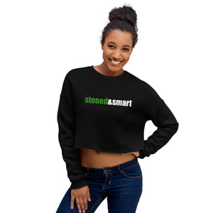 Stoned&Smart Crop Sweatshirt