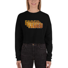 Load image into Gallery viewer, Faded Crop Top Sweatshirt